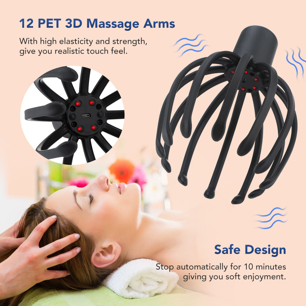 ZenTouch Pro – Electric Scalp Massager